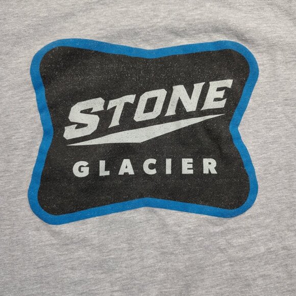 Stone Glacier T-Shirt Size Large Gray High Life - Picture 3 of 9